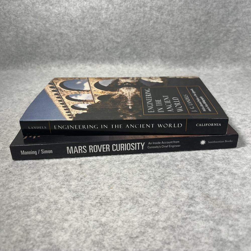 Mars Rover Curiosity & Engineering In The Ancient World Science Lot 2 PB Books - Picture 6 of 11